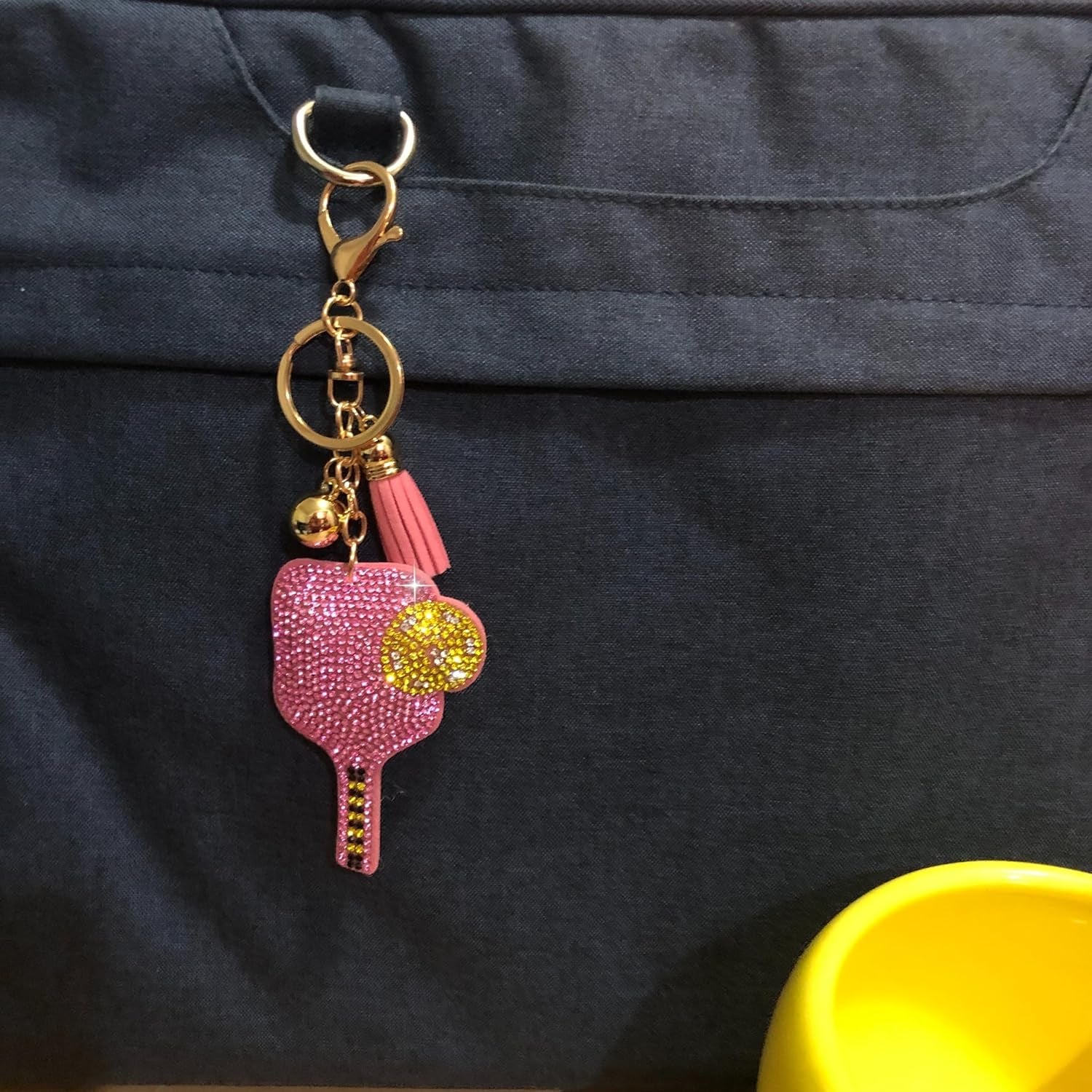 Rhinestone Keychain Accessories for Women, Car Keys Keychain Charms, Bling Keychain, Cute Purse Charms for Handbags