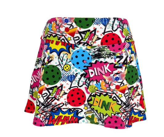 Pickleball Skirt, Pickleball Themed Apparel, Pickleball Gift, Pickleball Skirt for Women